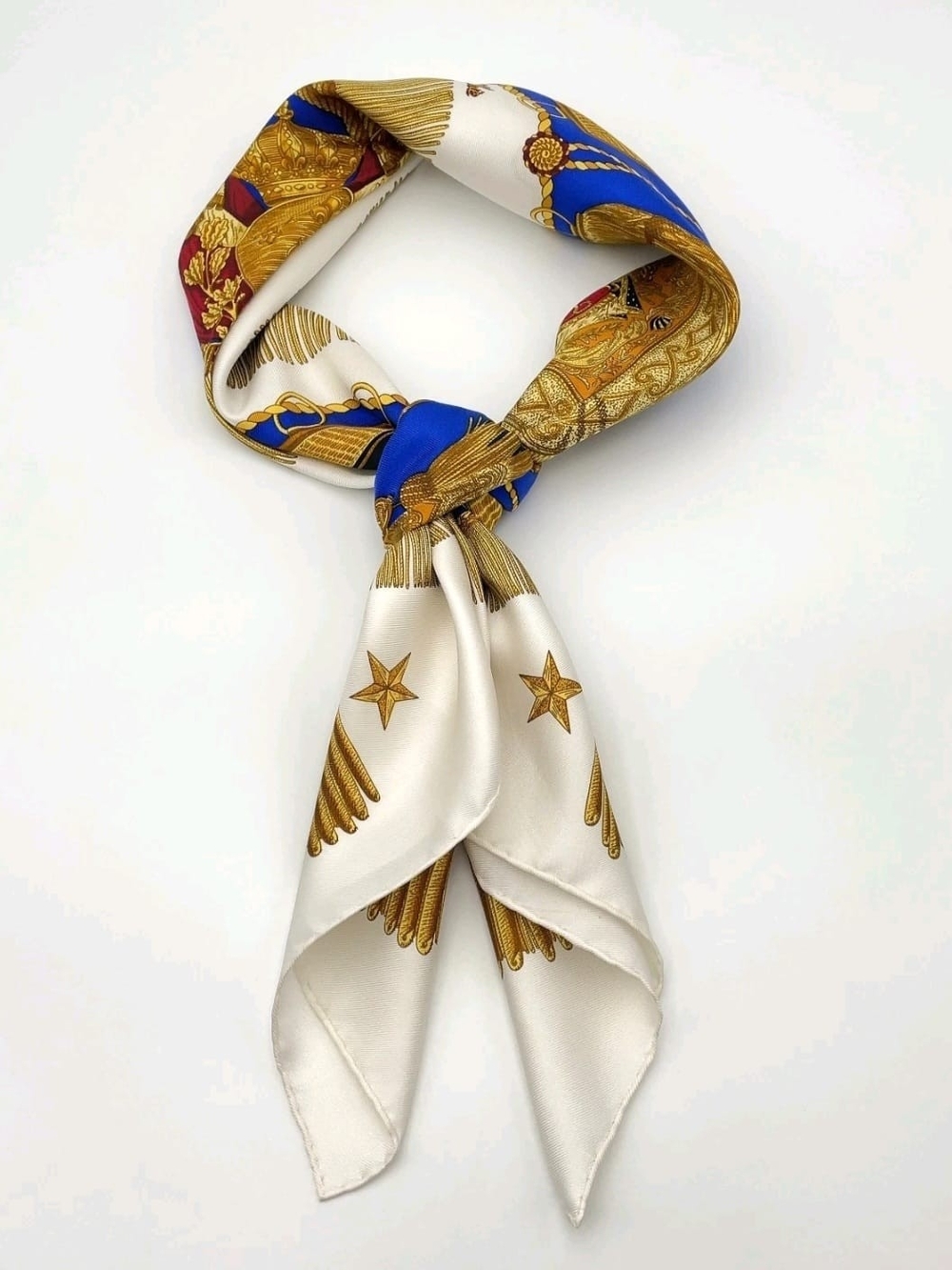Hermès Les Tambours Carré 90 Silk Scarf - Picture 11 of 15